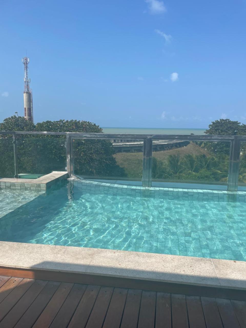 Israel Tambau- Apto Luxuoso- Em Frente Ao Mar Com Varanda João Pessoa Dış mekan fotoğraf